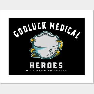 medical heroes Posters and Art